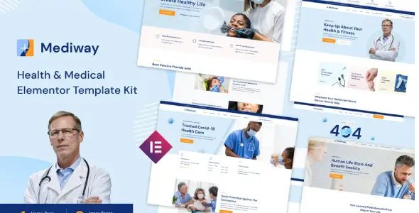 Mediway – Health & Medical Elementor Template Kit